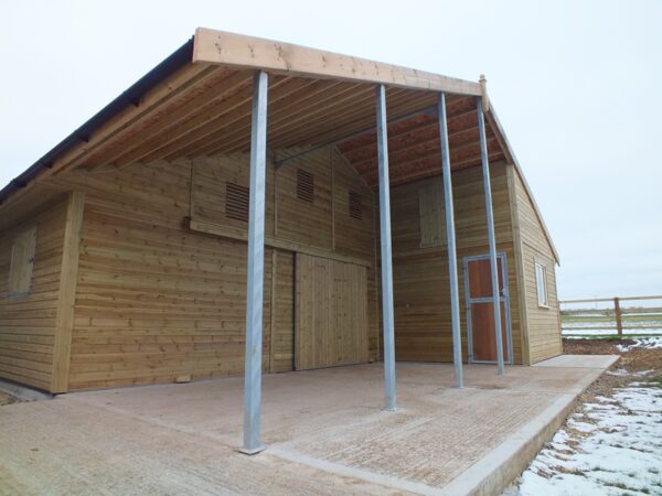 American Barn SIde Canopy